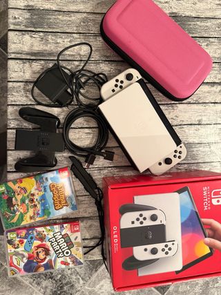 Nintendo Switch OLED Blanca
