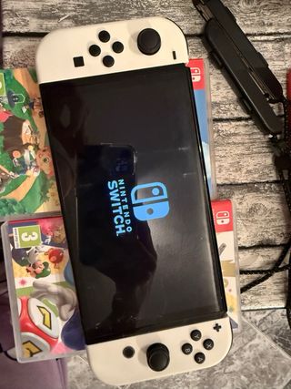 Nintendo Switch OLED Blanca