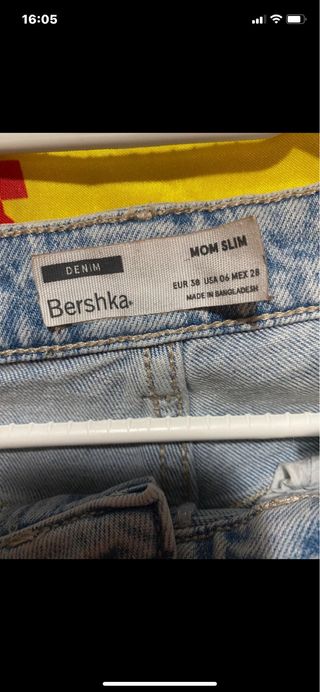 Pantalón vaquero moda francesa azul