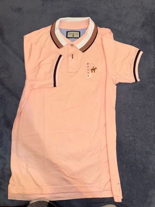 Polo Club Camiseta Rosa Talla M