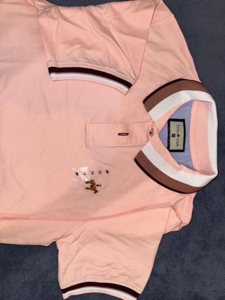 Polo Club Camiseta Rosa Talla M