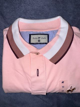 Polo Club Camiseta Rosa Talla M