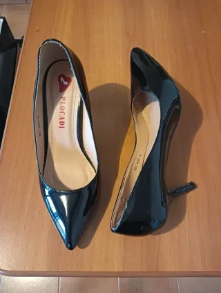 Décolleté Nere lucide N. 40