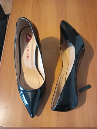 Décolleté Nere lucide N. 40