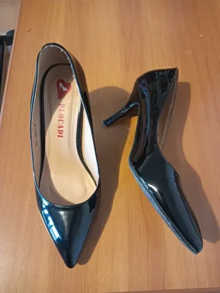 Décolleté Nere lucide N. 40