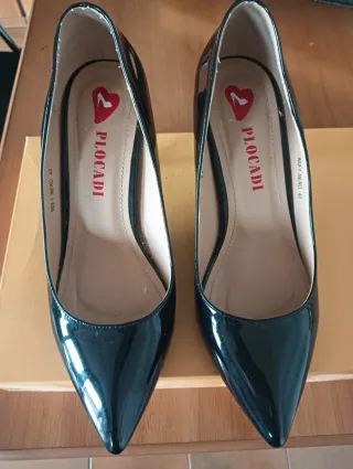 Décolleté Nere lucide N. 40