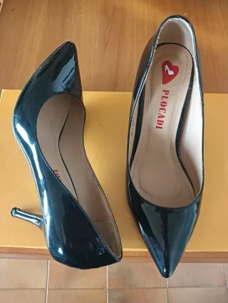 Décolleté Nere lucide N. 40