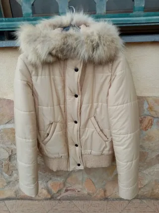 Piumino donna beige tg 42