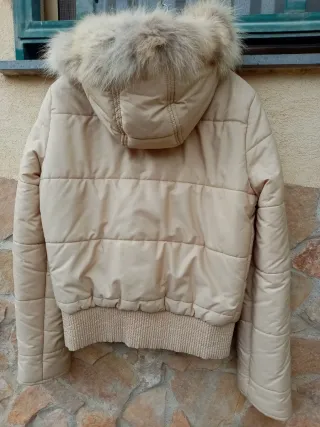 Piumino donna beige tg 42