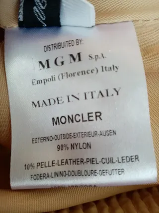 Piumino donna beige tg 42