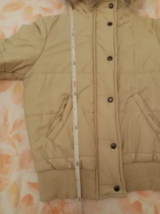 Piumino donna beige tg 42