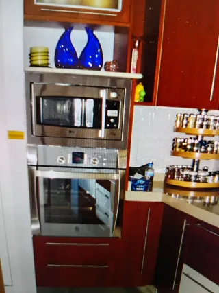 Microondas y grill integrable LG