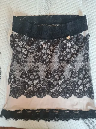 Top tango Rossaspina senza spalline