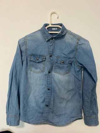 Camicia di jeans bimbo