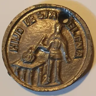 Moneda Antigua Hijo de Sta. Elena