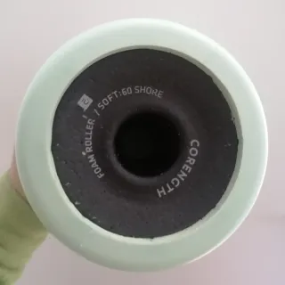 Rodillo Masaje Foam Roller Azul Blando