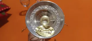 Coppia calici con porta calici