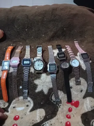 Lote de 7 Relojes Casio