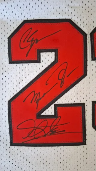 Maglia Jordan 23 autografata Chicago Bulls COA