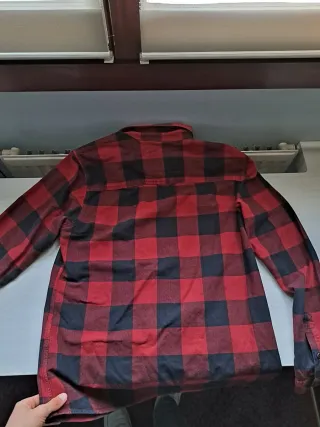 Camisa cuadros Jack & Jones roja y negra