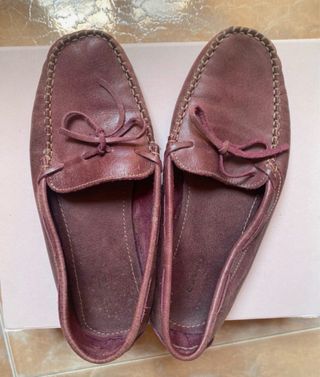 Mocasines de piel