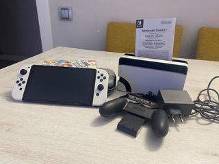 Nintendo Switch OLED Blanca