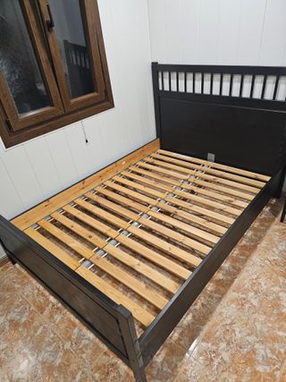 Cama Matrimonio Wengué 150x200 cm