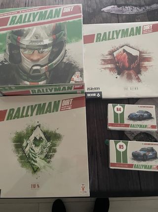 Rallyman Dirt + Expansiones precintado