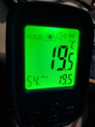 Termometro laser infrarossi con sonda per alimenti