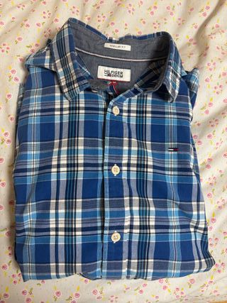 Camisa Tommy Hilfiger Cuadros Regular Fit M