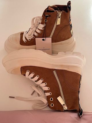 Botas Lola Casademunt Marrones Talla 36