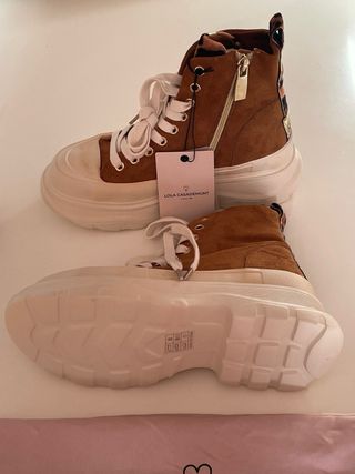 Botas Lola Casademunt Marrones Talla 36