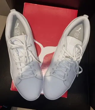 Zapatillas Puma mujer Smash Wns v2 L Blancas Talla