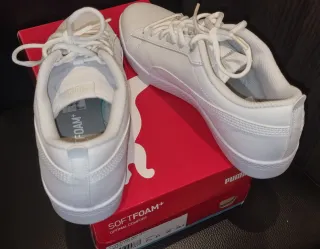 Zapatillas Puma mujer Smash Wns v2 L Blancas Talla