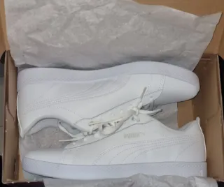 Zapatillas Puma mujer Smash Wns v2 L Blancas Talla