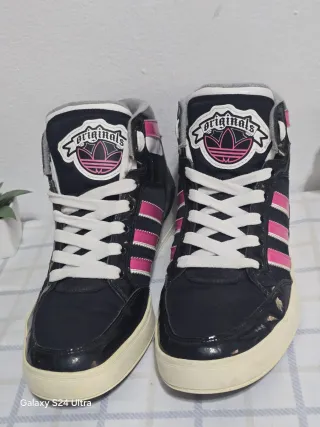 Zapatillas Adidas Originals Negras y Rosas