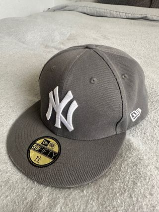 Gorra New Era 59FIFTY Yankees Gris