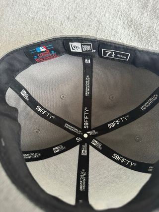 Gorra New Era 59FIFTY Yankees Gris