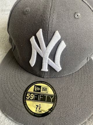 Gorra New Era 59FIFTY Yankees Gris