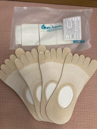 Calcetines invisibles de dedos