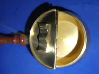 Cenicero Marino Latón y Madera