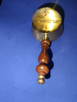 Cenicero Marino Latón y Madera