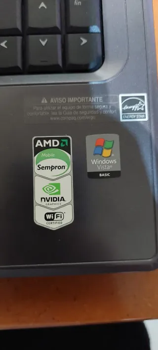 Portatile Compaq Nero PRESARIA F700