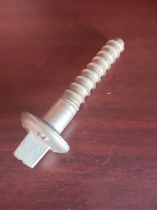 Tornillo tirafondo Adif