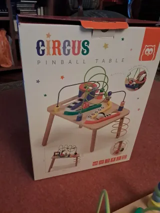 Mesa Actividades Pinball Circus Eurekakids