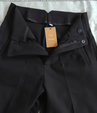 Pantalones vestir talle alto