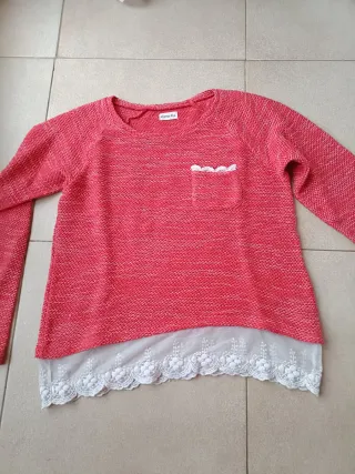 Jersey Brotes Talla Única Rojo