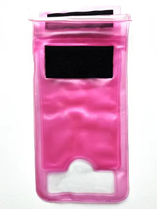 Custodia impermeabile rosa per cellulari Celly