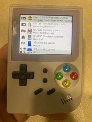 Consola Anbernic RG300 Gris