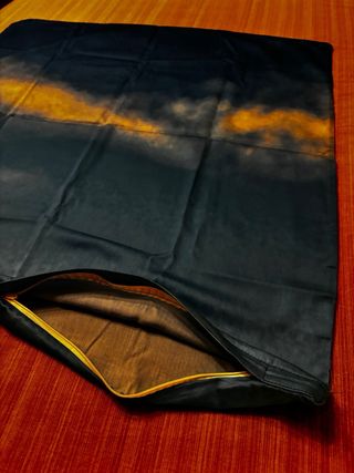 Federa cuscino Bertels 76x76 cm blu